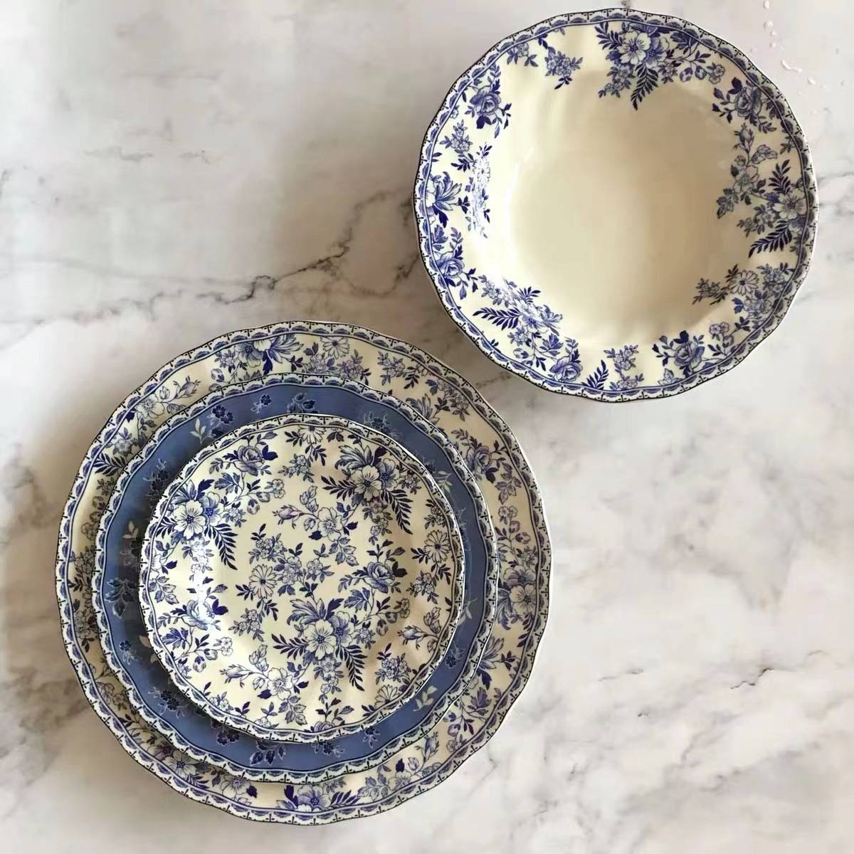 Plate and Bowls