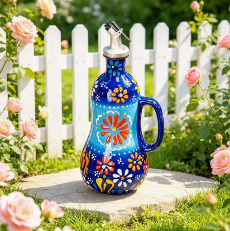 Turkish ceramic tableware ocean series hand-painted Polish porcelain family set hand-painted Polish pottery