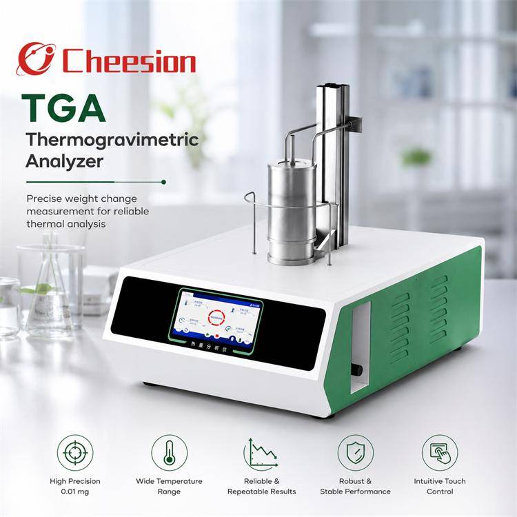 TGA Thermogravimetric Analyzer for Polymer and Material Testing